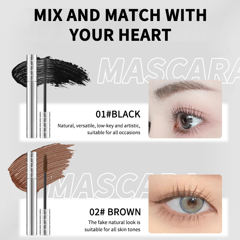 ✨Tubing Mascara – Black and Brown Duo for Eyelash Makeup
