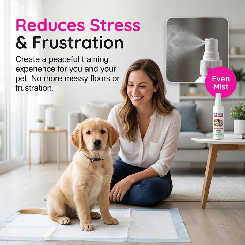 🔥49% OFF Last Day - ⭐Pet Potty Training Spray for Dogs & Cats