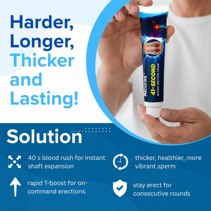Alcuras™ 41-Second Instant Erection Cream – Feel it work in 41 sec, rock-hard results, fast-acting & powerful. 🚀