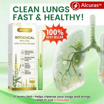 Alcuras™ Botanical Mullein Diffuser 🌿 Natural Aromatherapy
